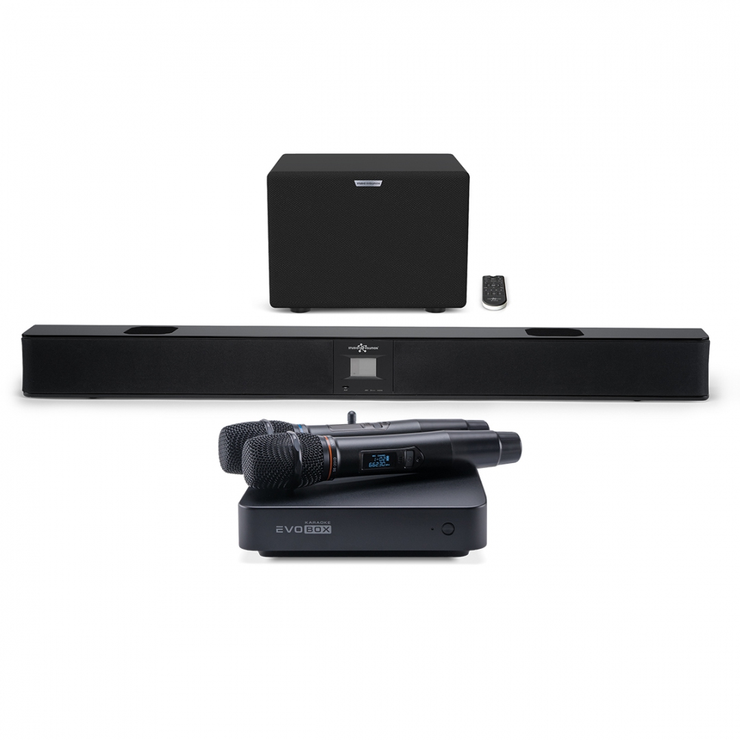 караоке-комплект EVOBOX Plus + EvoSound Bar (саундбар с караоке) в Тюменской области