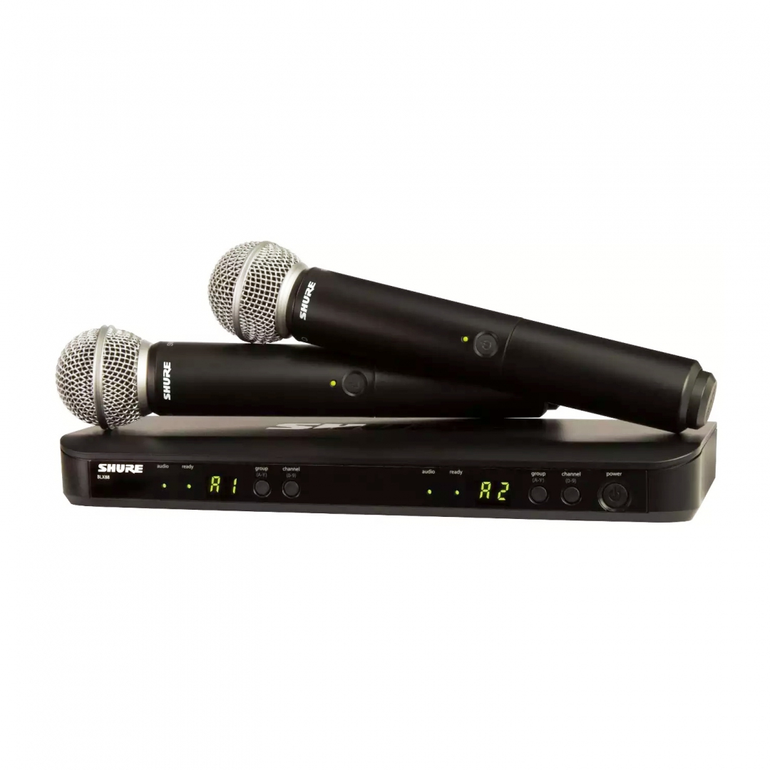 SHURE BLX288E/SM58 M17 вокальная радиосистема в Тюменской области