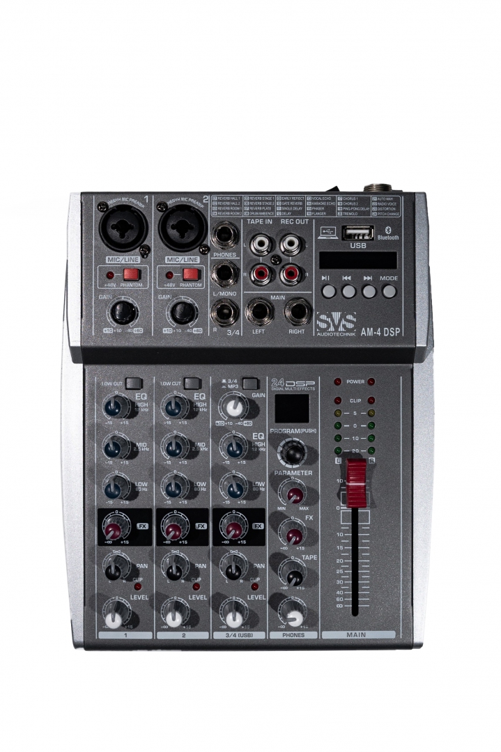 SVS Audiotechnik mixers AM-4 DSP Аналоговый микшерный пульт, 4-канала в Тюменской области