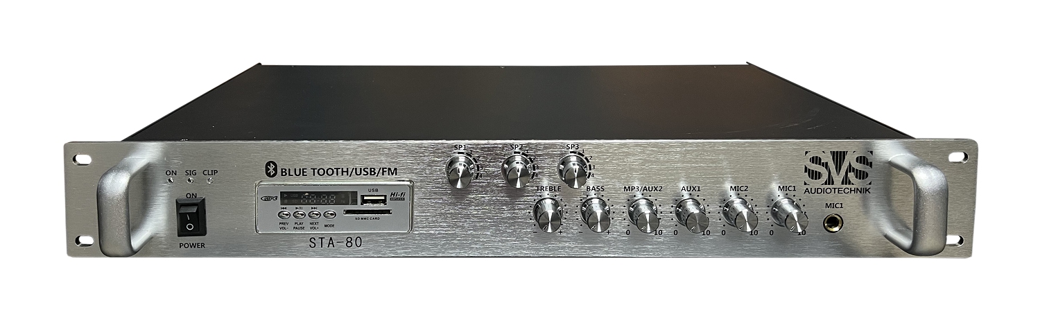 SVS Audiotechnik STA-80 Микшер-усилитель для систем Public Address в Тюменской области