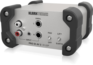 Klark Teknik DI 22P пассивный стерео директ-бокс в Тюменской области
